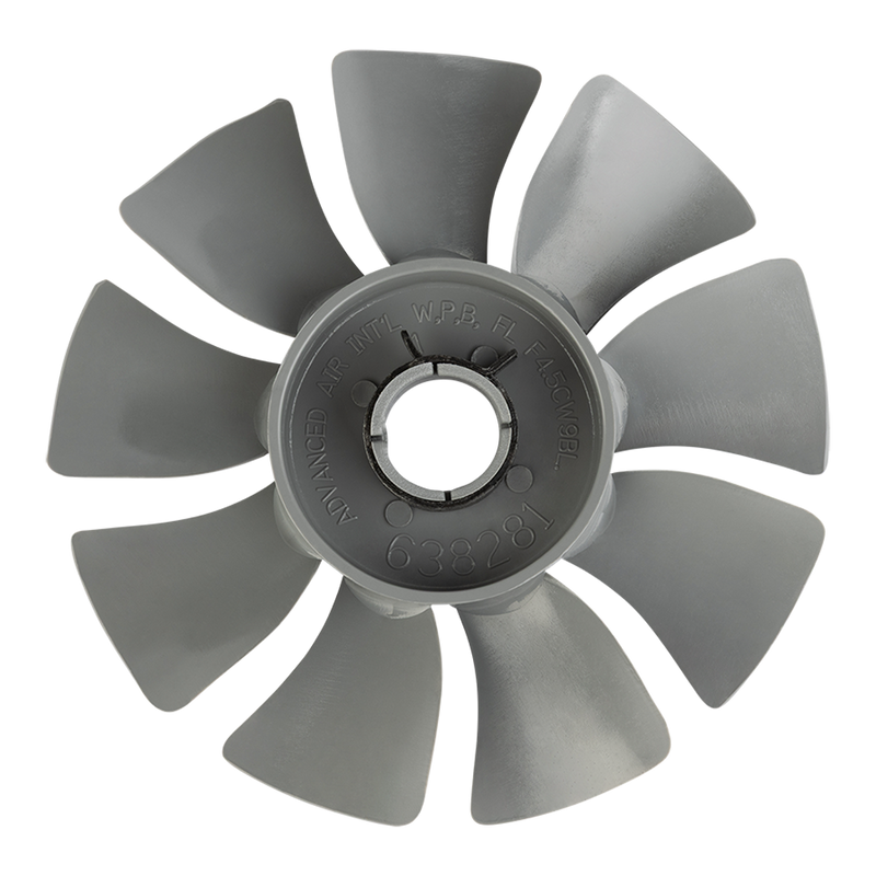 Ventilateur gris Thomas 2650 et 2660 - Arbre 3/4" 638281