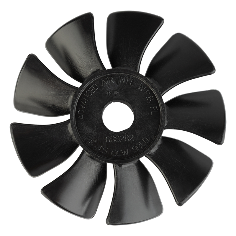 Ventilateur noir Thomas 2650 et 2660 - Arbre 3/4" 638282