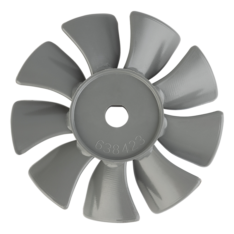 Ventilateur gris Thomas 2650 et 2660 - Arbre 1/2" 638423