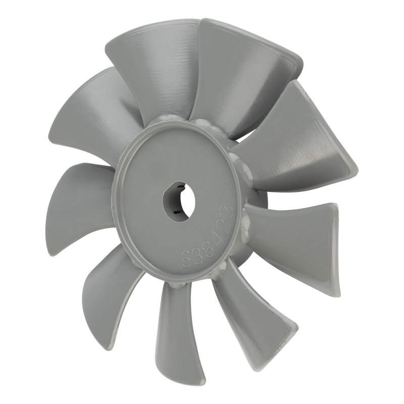 Ventilateur gris Thomas 2650 et 2660 - Arbre 1/2" 638423