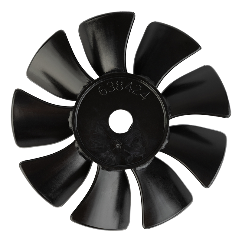 Ventilateur noir Thomas 2650 et 2660 - Arbre 1/2" 638424