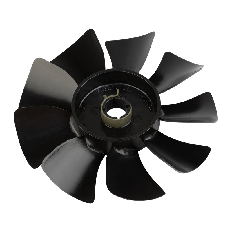 Ventilateur noir Thomas 2650 et 2660 - Arbre 1/2" 638424